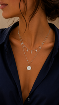 Celestial Cross Layers - Silver